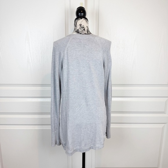Lululemon Hello Aloe Pullover Heathered Silverscreen Size 4 - Picture 3 of 5